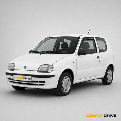 Fiat Seicento 1998-2007 de 3 portas com chuventos interiores