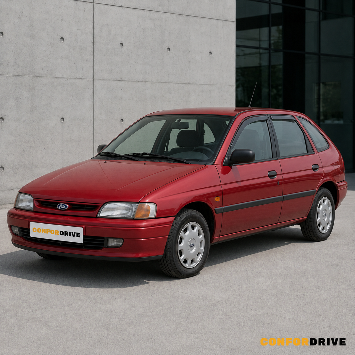 FORD Escort 1990-1998 de 5 portas com chuventos CONFORDRIVE