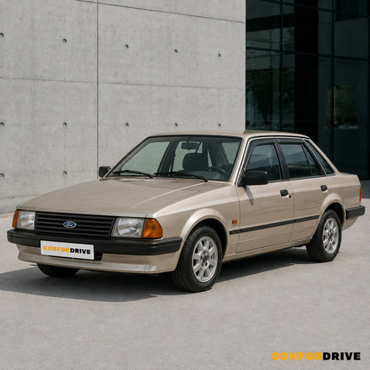 FORD Escort Sedan 1981-1990 de 4 portas com chuventos CONFORDRIVE