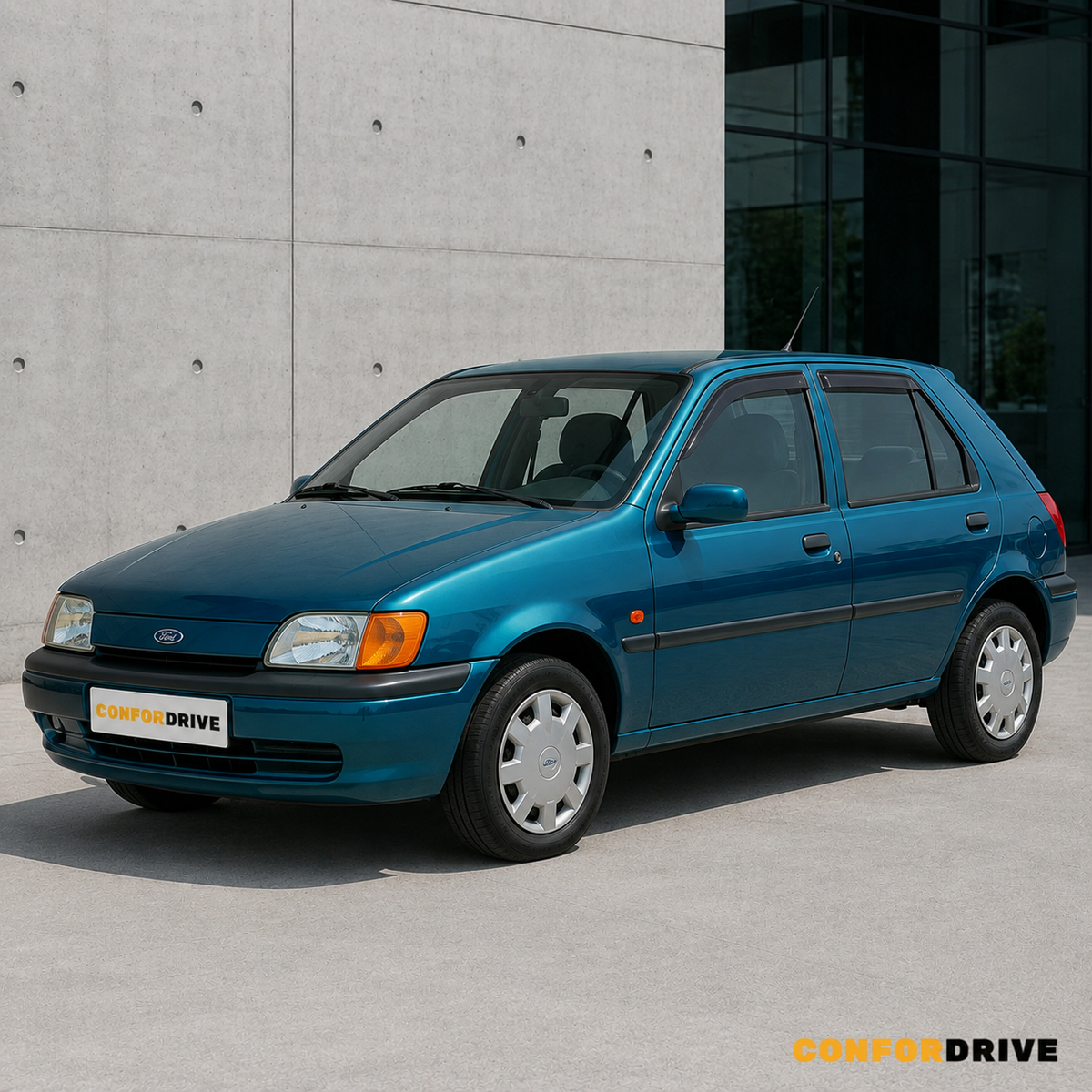 FORD Fiesta 1988-1995 de 5 portas com chuventos CONFORDRIVE