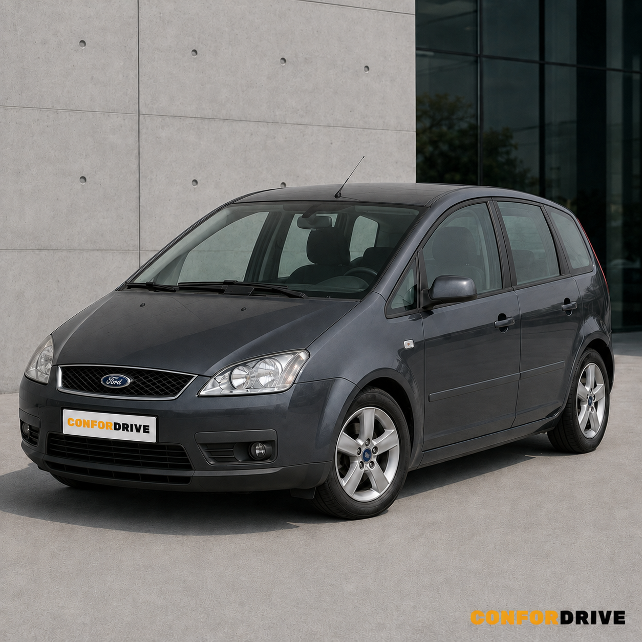 Ford Focus C-MAX 2003-2010, 5 portas com dois chuventos dianteiros CONFORDRIVE