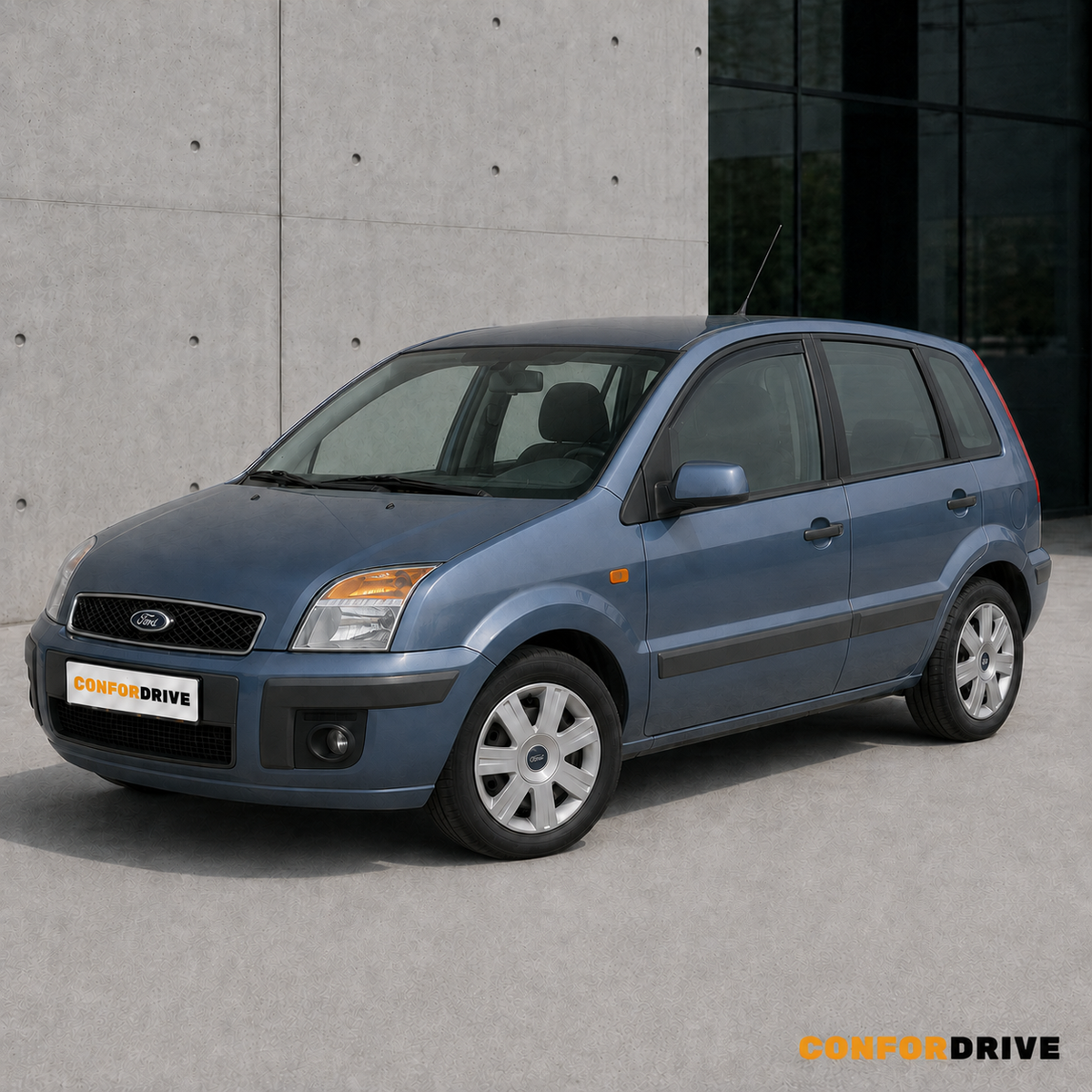 Ford Fusion 2002-2012, 5 portas com dois chuventos dianteiros CONFORDRIVE
