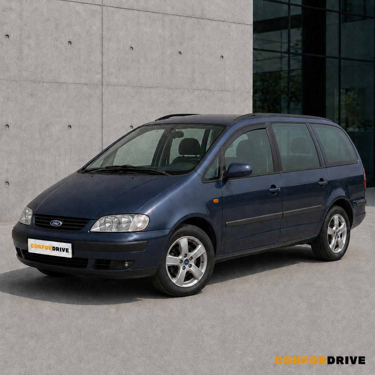 Ford Galaxy 1995-2005, 5 portas com dois chuventos dianteiros CONFORDRIVE