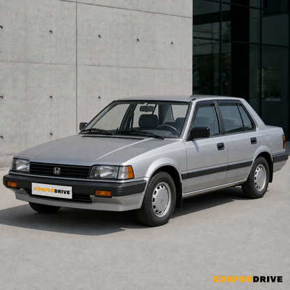 Honda Civic 1984-1987 4 portas com chuventos CONFORDRIVE