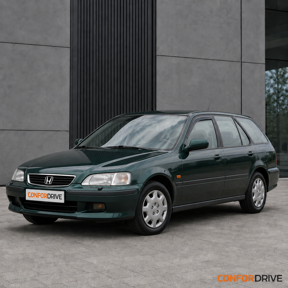 Honda Civic Aerodeck SW 1998-2000 com chuventos dianteiros CONFORDRIVE