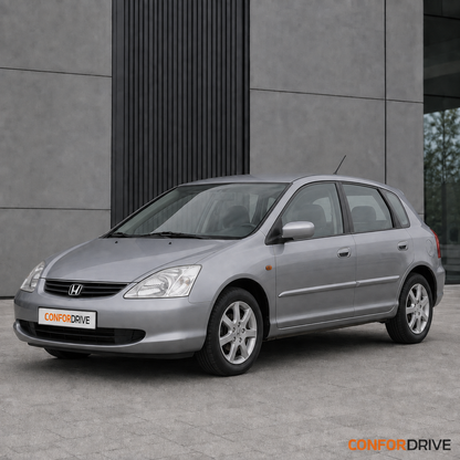 Honda Civic 5 portas 2001-2005 com chuventos dianteiros CONFORDRIVE