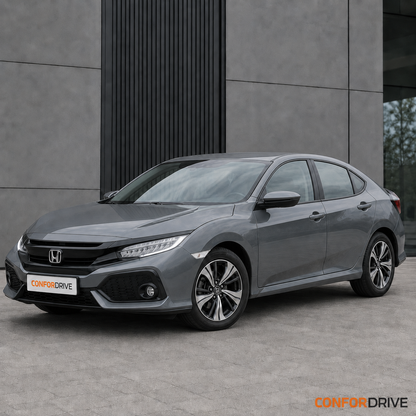 Honda Civic Fastback 2017-2021 com chuventos dianteiros CONFORDRIVE