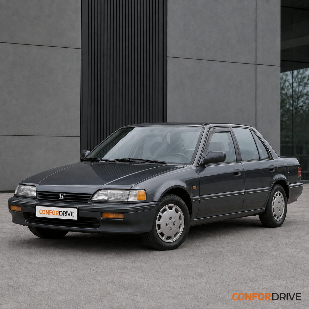 Honda Concerto 1989-1994 com chuventos dianteiros CONFORDRIVE