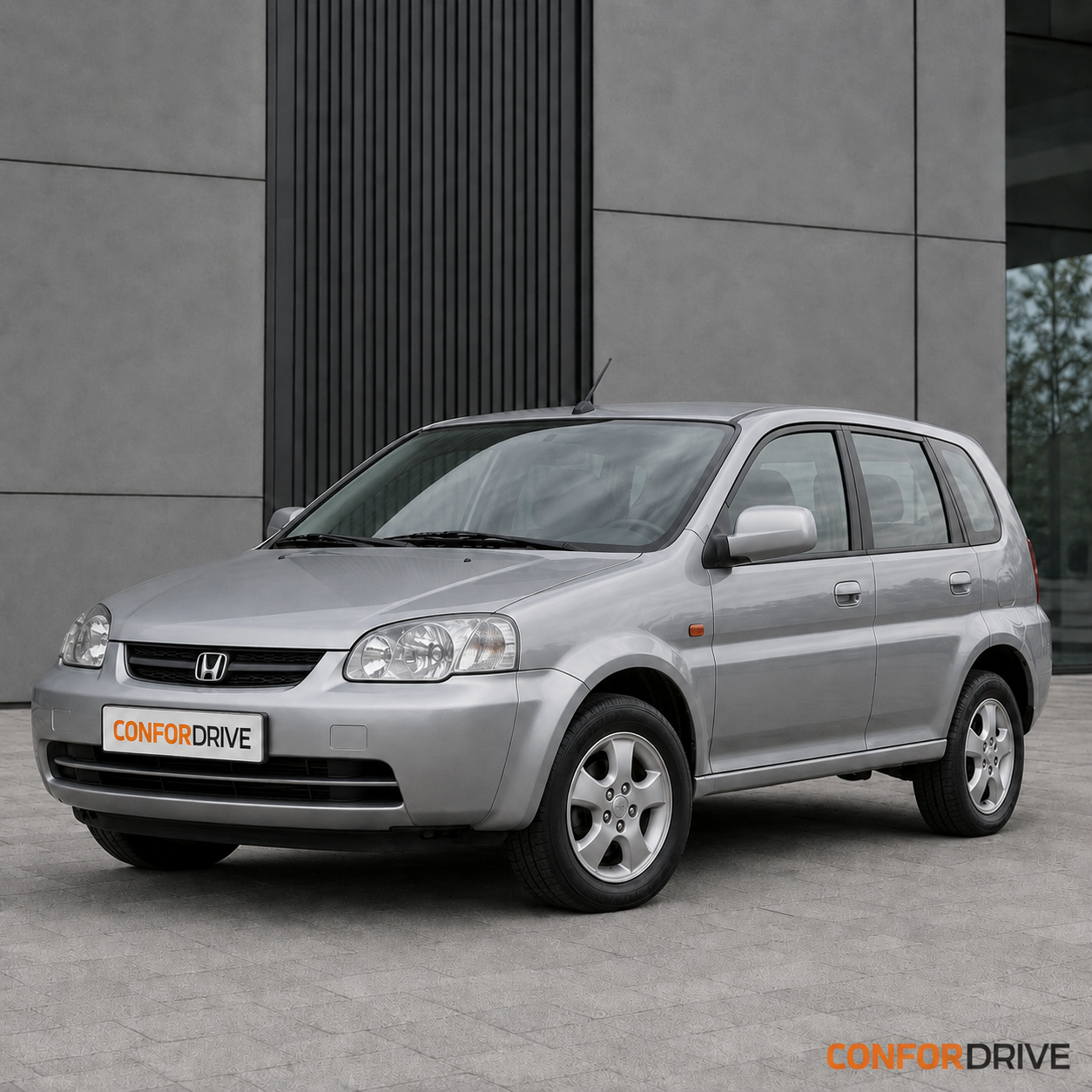 Honda HR-V 5 portas 2000-2005 com chuventos dianteiros CONFORDRIVE