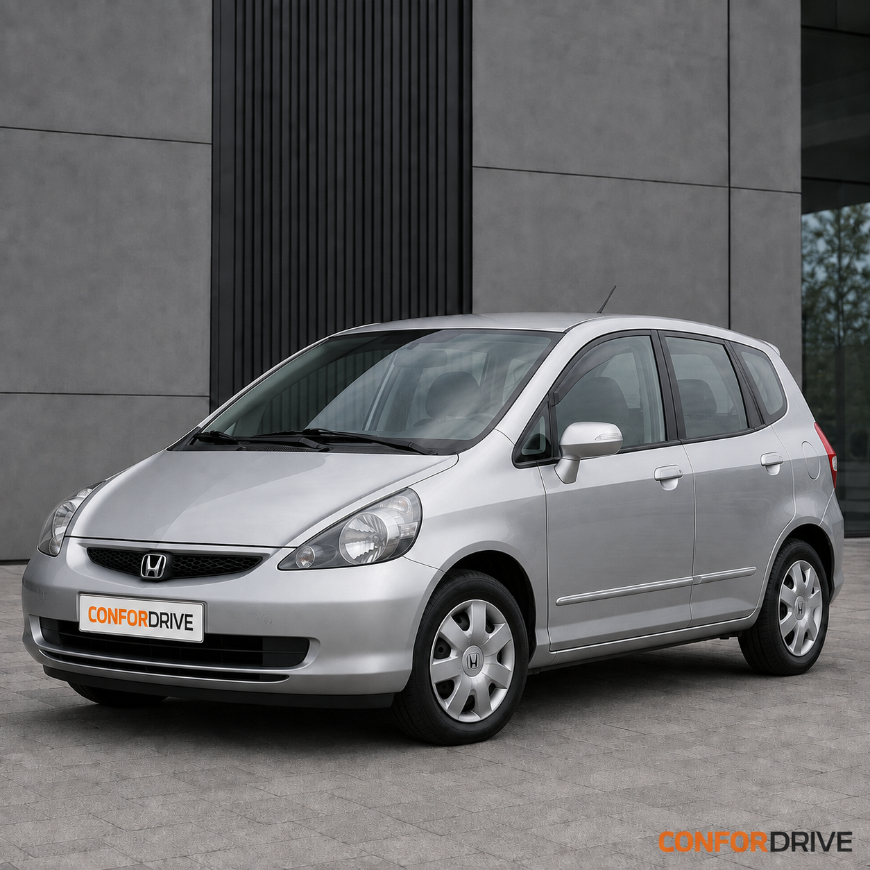 Honda Jazz 2002-2008 com chuventos dianteiros CONFORDRIVE