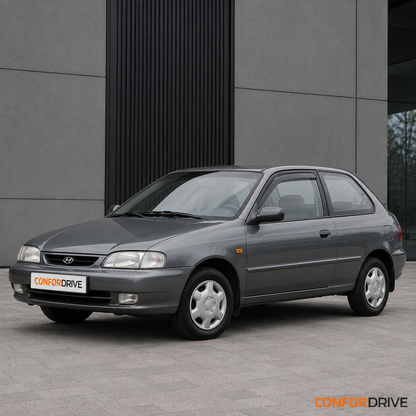 Hyundai Accent Pony X3 1995-1999 3 portas com chuventos CONFORDRIVE