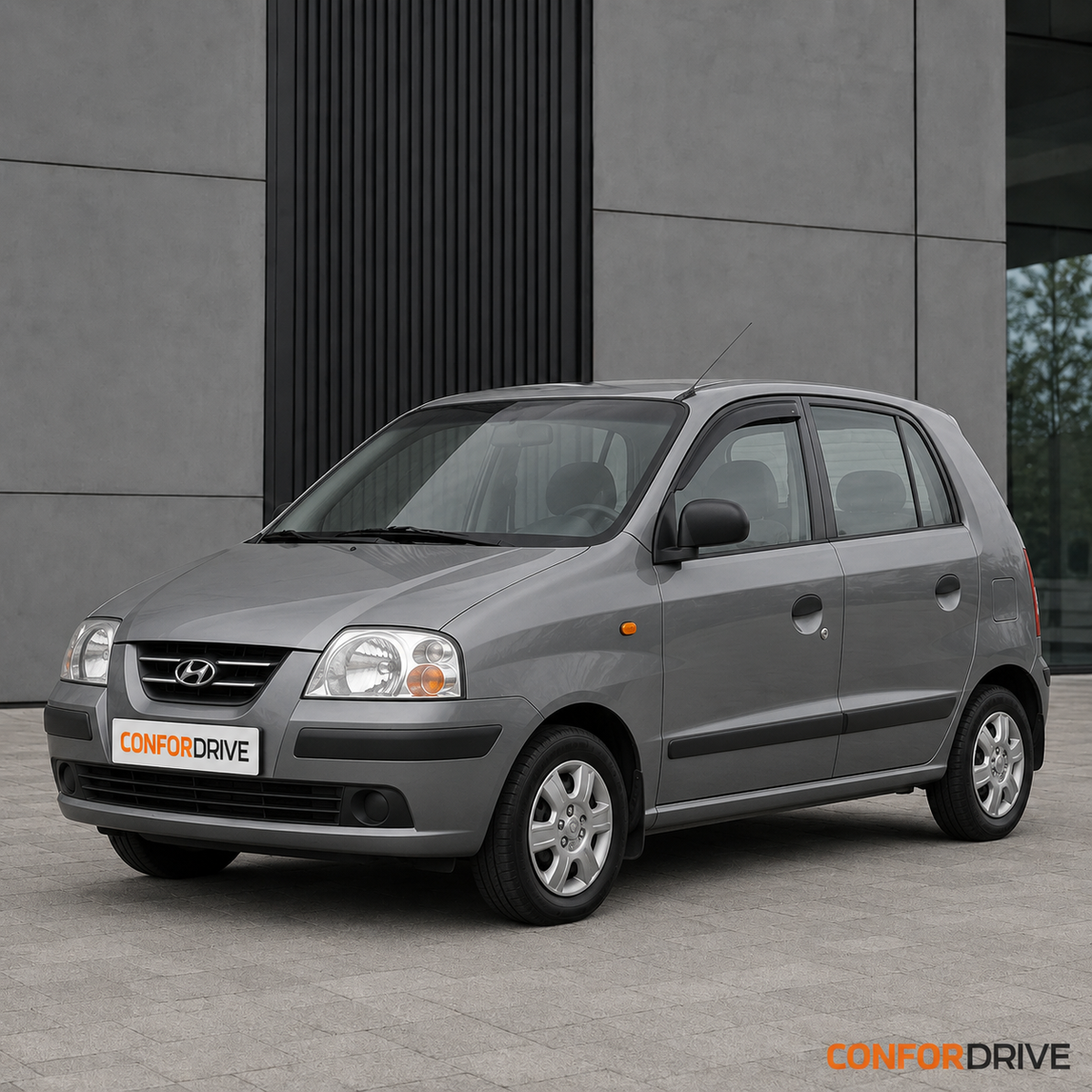 Hyundai Atos MX 1998-2008 5 portas com chuventos CONFORDRIVE