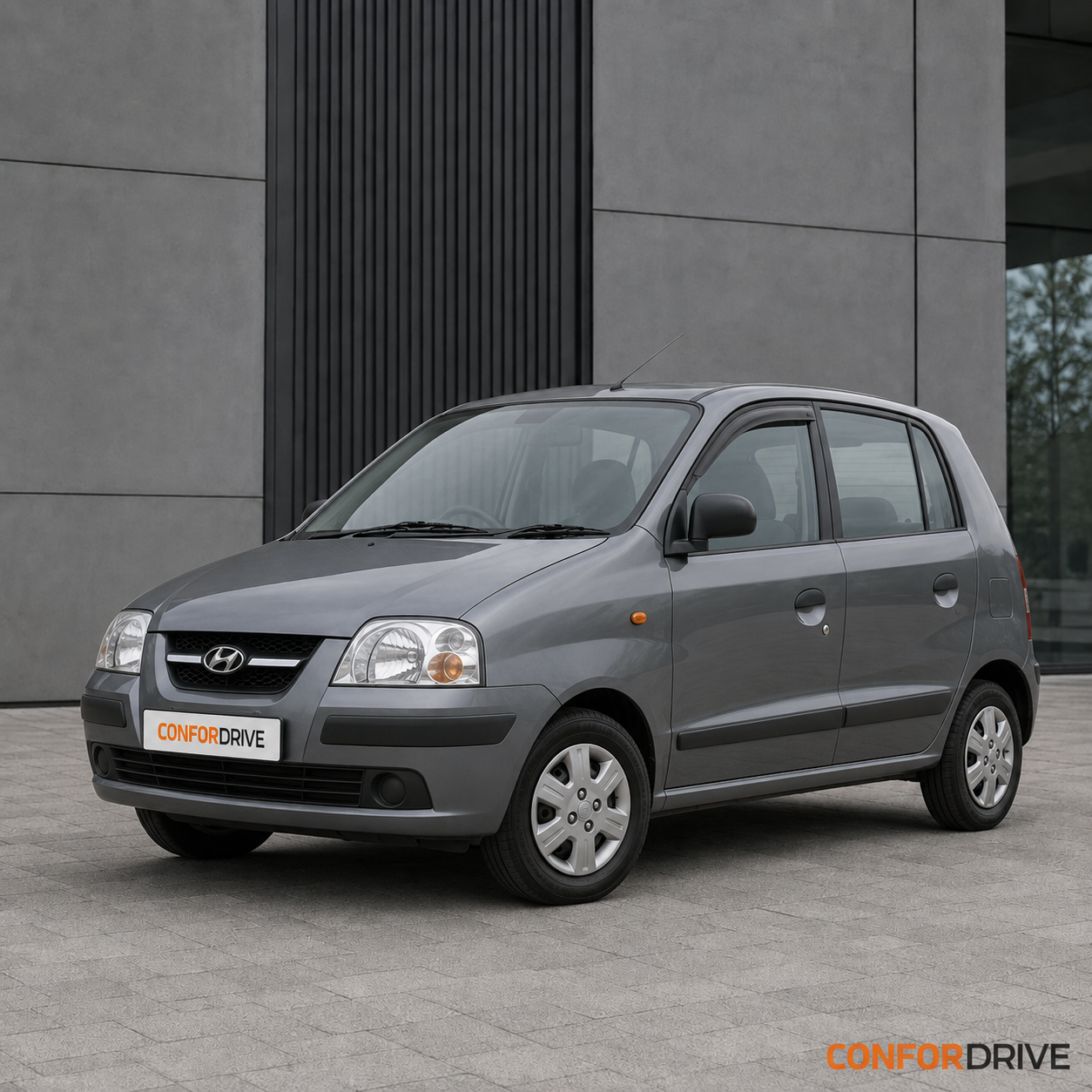 Hyundai Atos Prime MX 1999-2009 5 portas com chuventos CONFORDRIVE