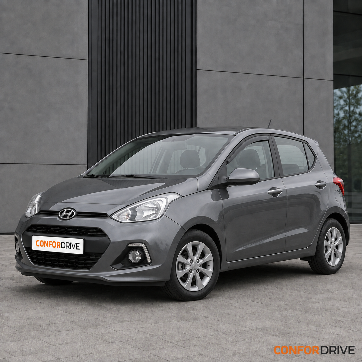 Hyundai i10 IA 2013-2019 5 portas com chuventos CONFORDRIVE
