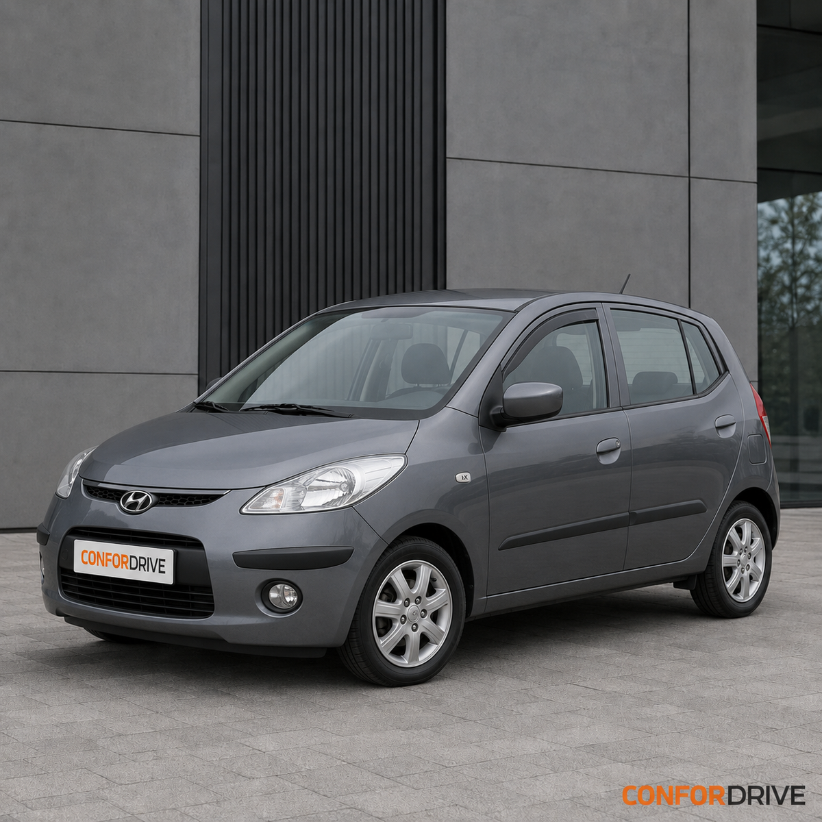 Hyundai i10 PA 2008-2013 5 portas com chuventos CONFORDRIVE