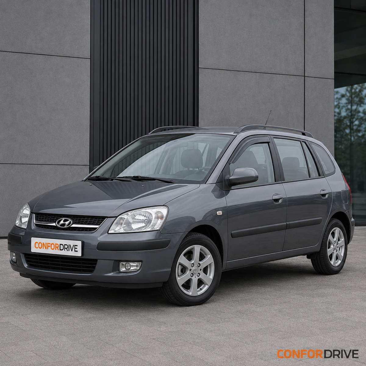 Hyundai Matrix FC 2001-2010 5 portas com chuventos CONFORDRIVE