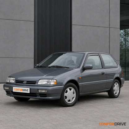 Hyundai Pony X2 1990-1995 3 portas com chuventos CONFORDRIVE