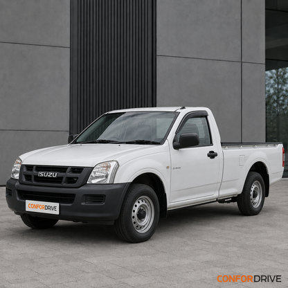 Isuzu D-MAX Single Cab 2006-2012 com chuventos dianteiros CONFORDRIVE