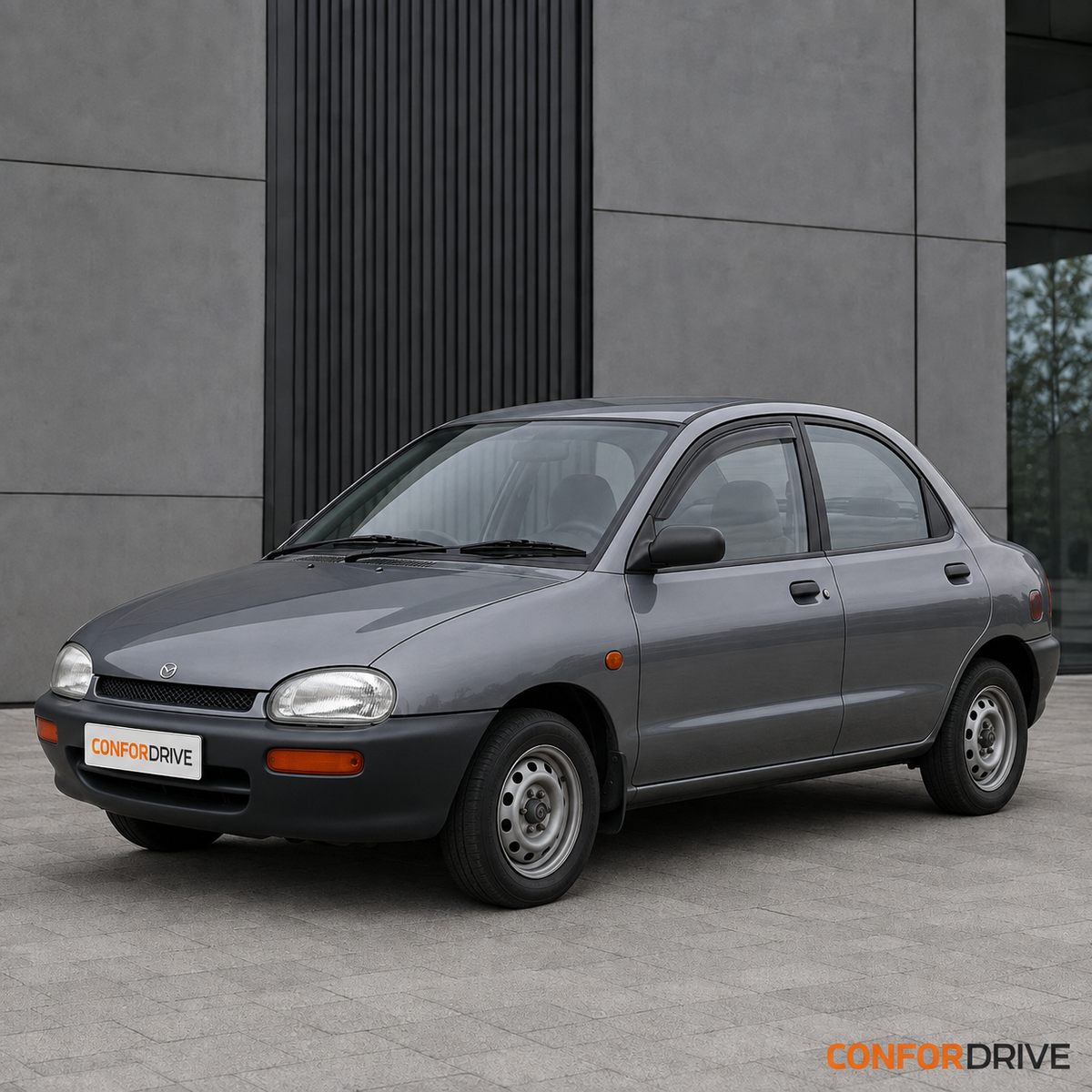 Mazda 121 DB 1991-1996 4 portas com chuventos CONFORDRIVE