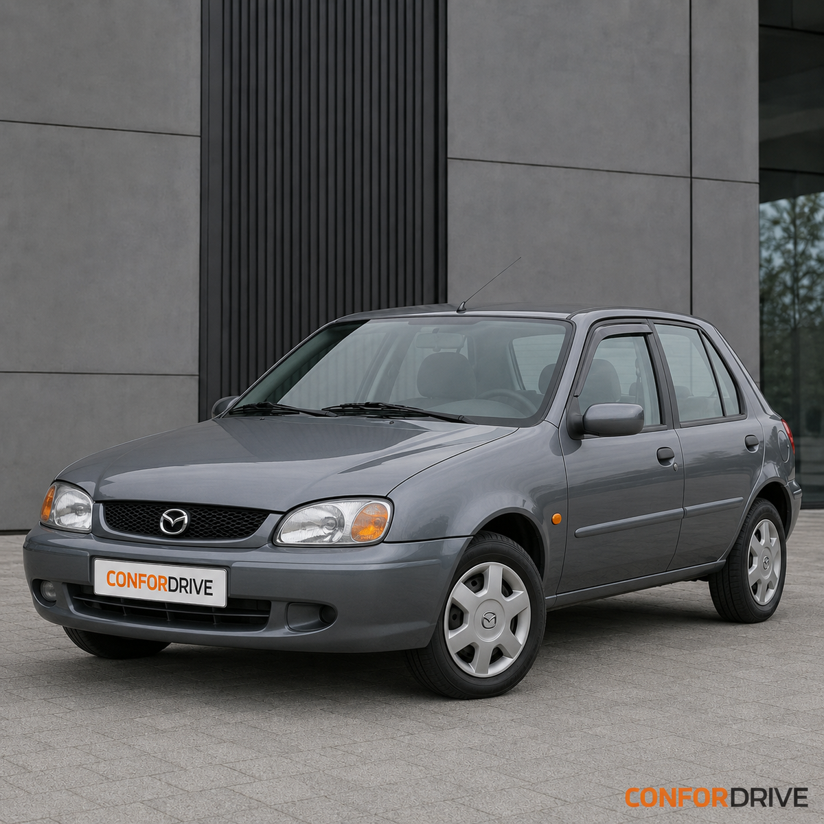 Mazda 121 JASM 1996-2003 5 portas com chuventos CONFORDRIVE