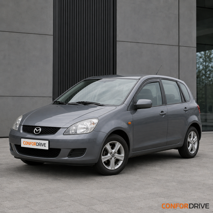 Mazda 2 DY 2003-2006 5 portas com chuventos CONFORDRIVE