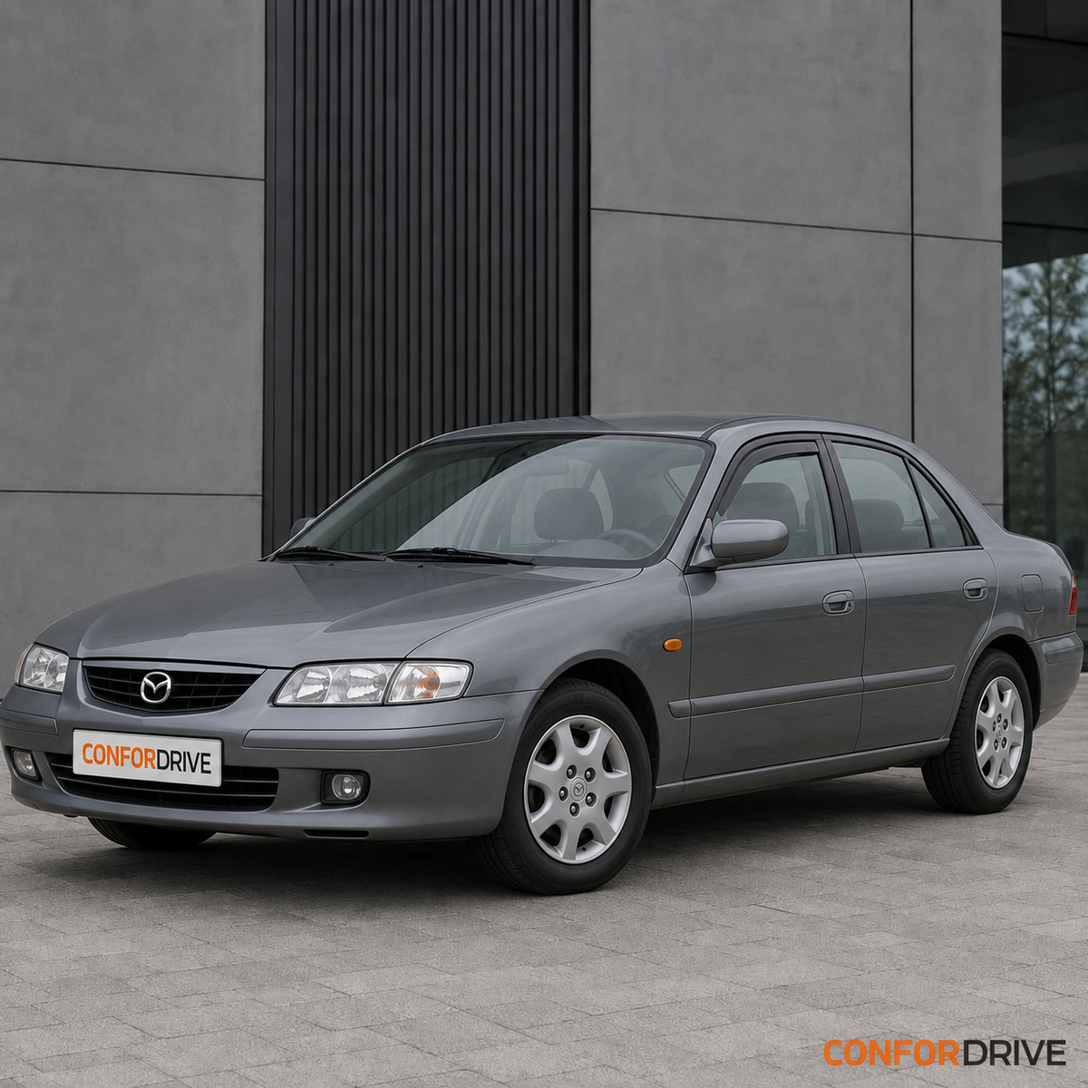 Mazda 626 GF Sedan 1997-2002 4 portas com chuventos CONFORDRIVE