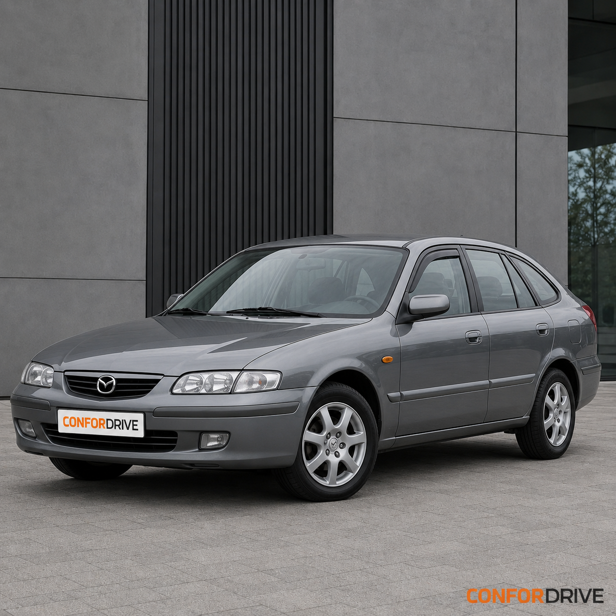 Mazda 626 GF Hatch 1997-2002 5 portas com chuventos CONFORDRIVE