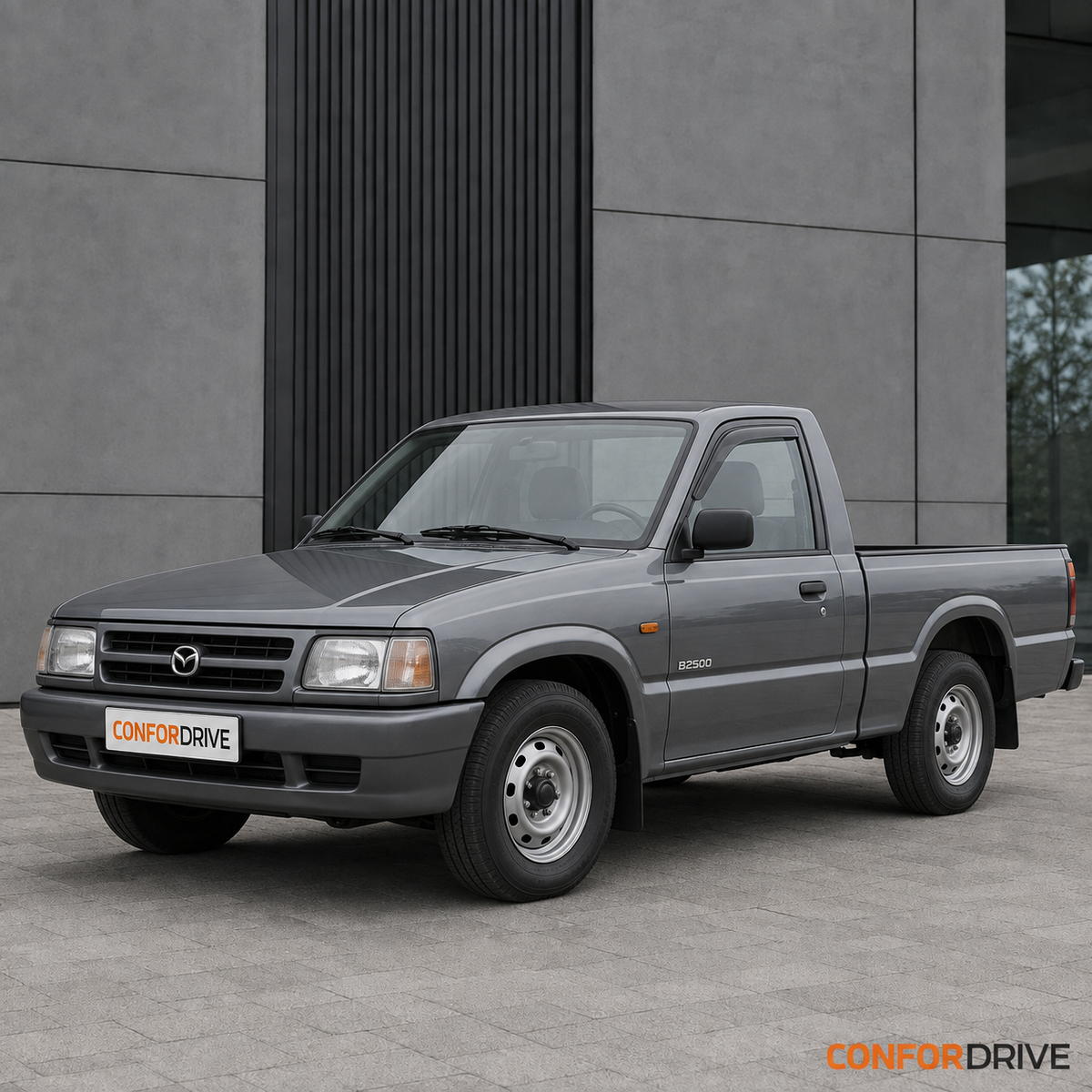 Mazda B2500 UF 1994-1998 2 portas com chuventos CONFORDRIVE