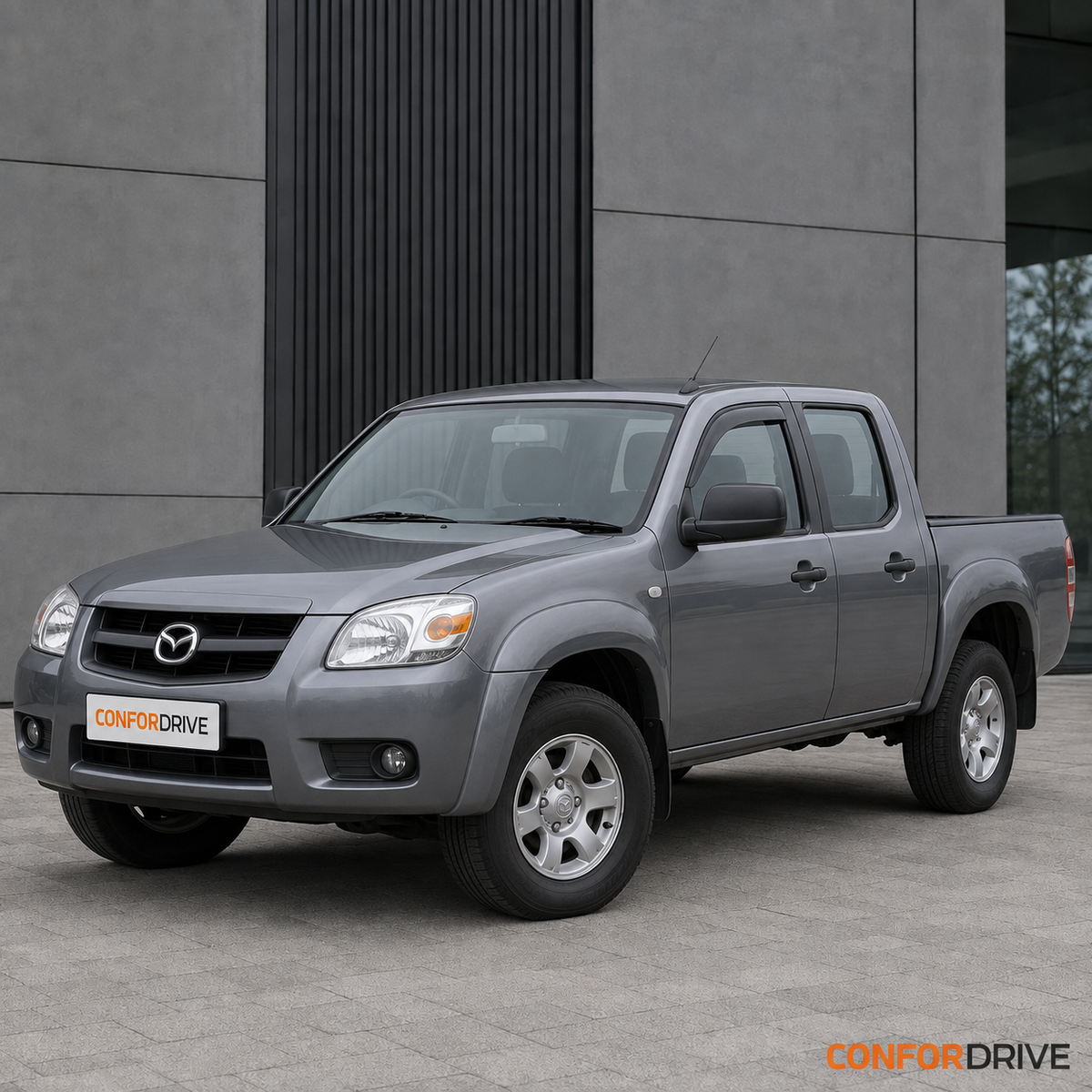 Mazda BT-50 UN 2006-2012 4 portas com chuventos CONFORDRIVE