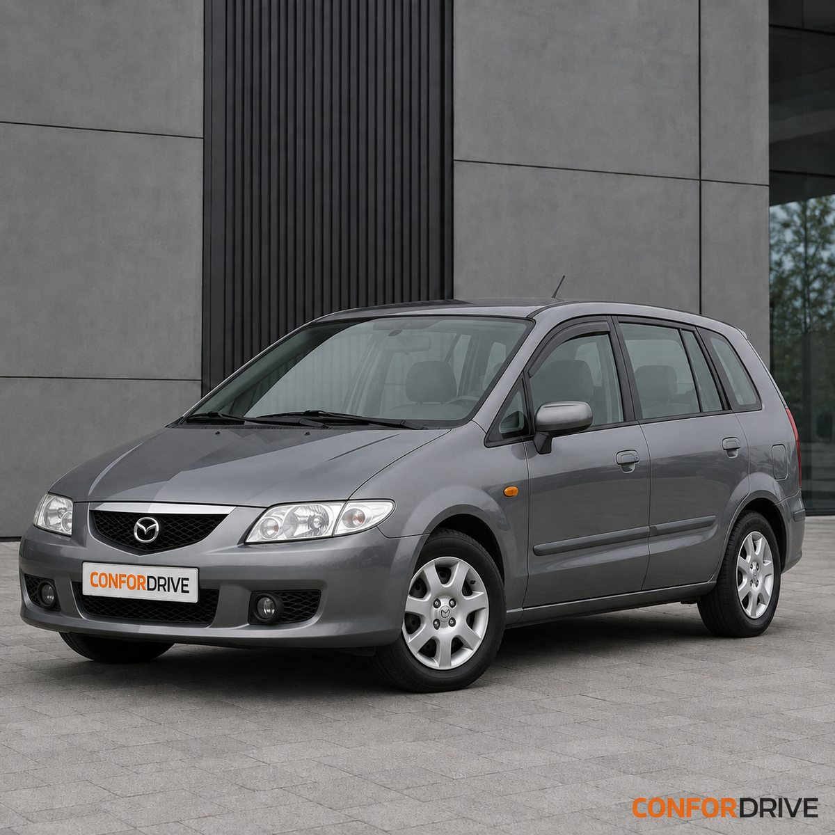 Mazda Premacy CP 1999-2005 5 portas com chuventos CONFORDRIVE