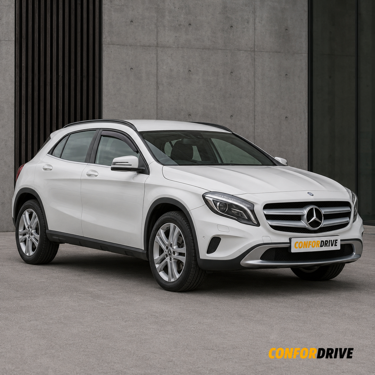 Mercedes GLA X156 2014-2020 com chuventos dianteiros CONFORDRIVE