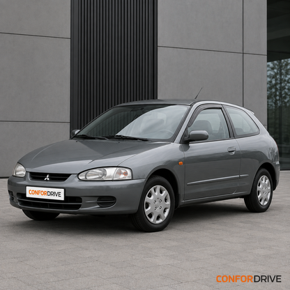 Mitsubishi Colt CJ0 1996-2003 3 portas com chuventos dianteiros CONFORDRIVE