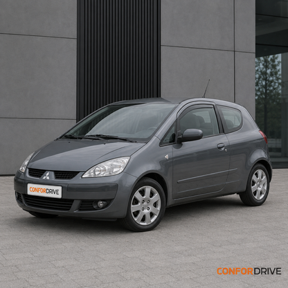 Mitsubishi Colt Z30 2004-2009 3 portas com chuventos dianteiros CONFORDRIVE