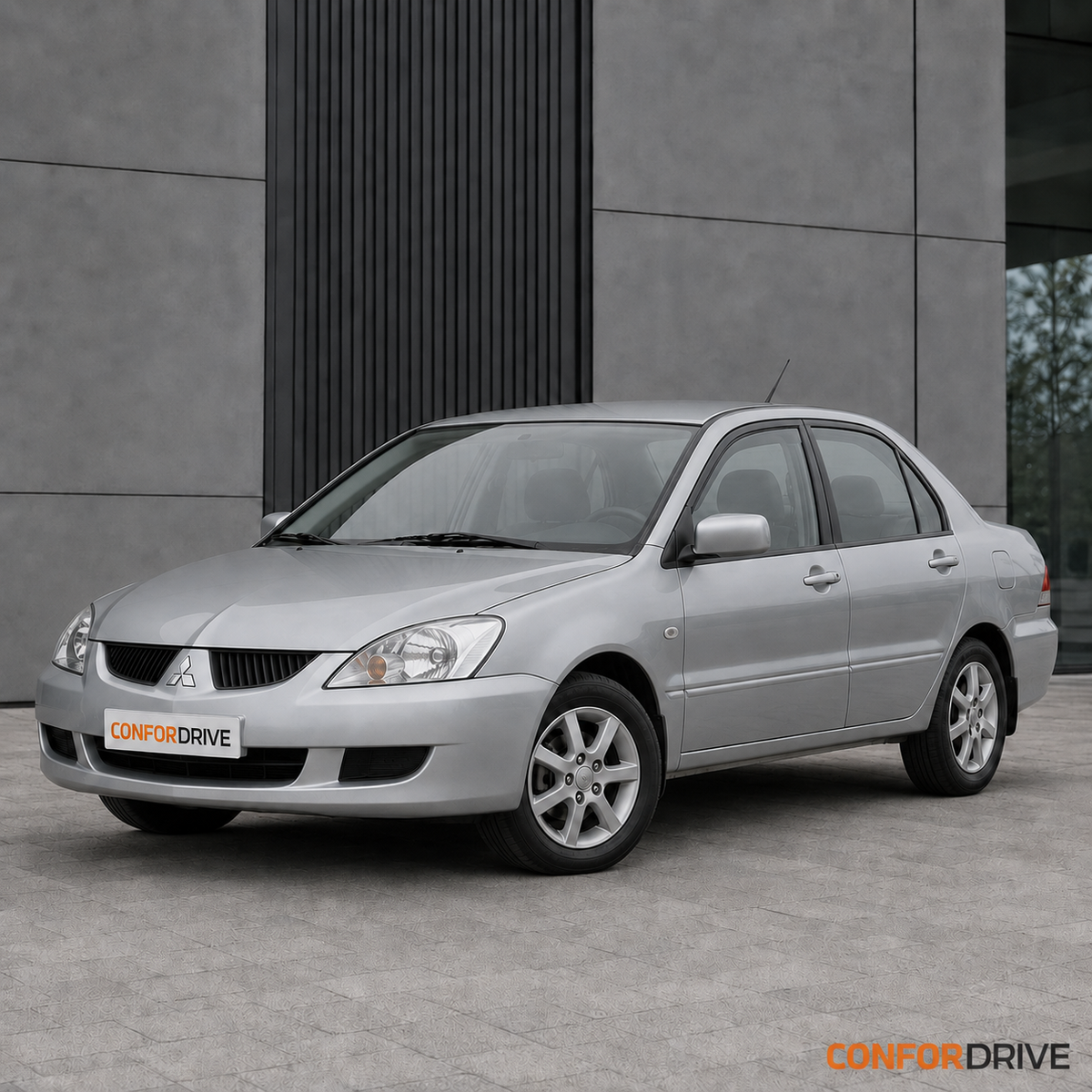 Mitsubishi Lancer Sedan CS0 2003-2007 4 portas com chuventos dianteiros CONFORDRIVE