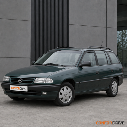 Opel Astra F Caravan SW 1994-1998, 5 portas com chuventos dianteiros CONFORDRIVE