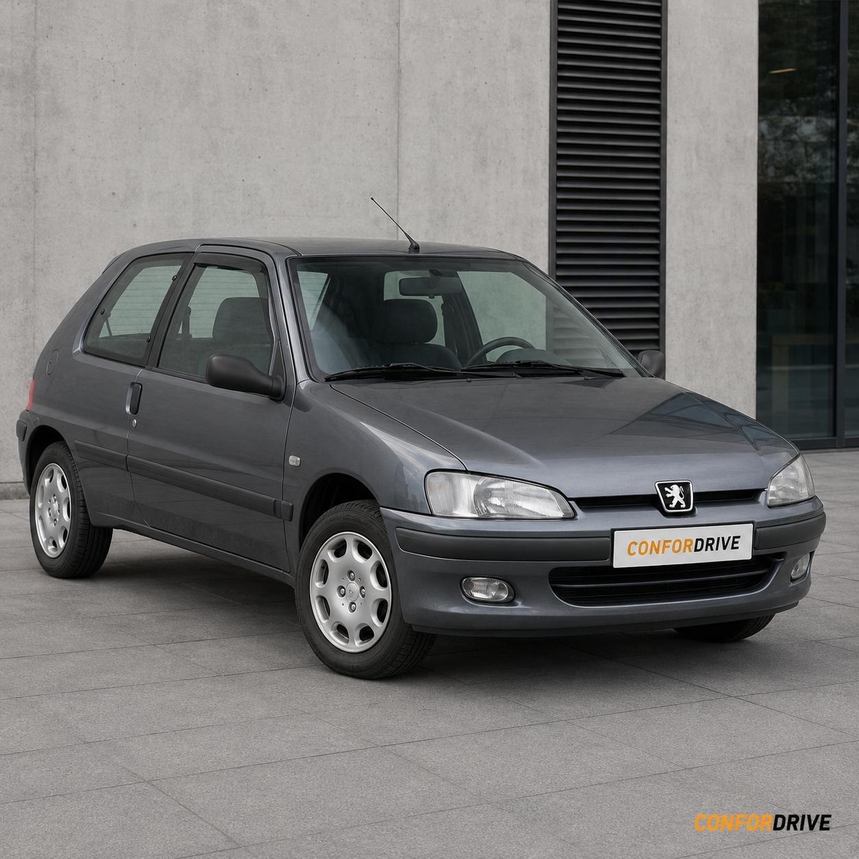 Peugeot 106 1992-2003, 3 portas com chuventos dianteiros CONFORDRIVE