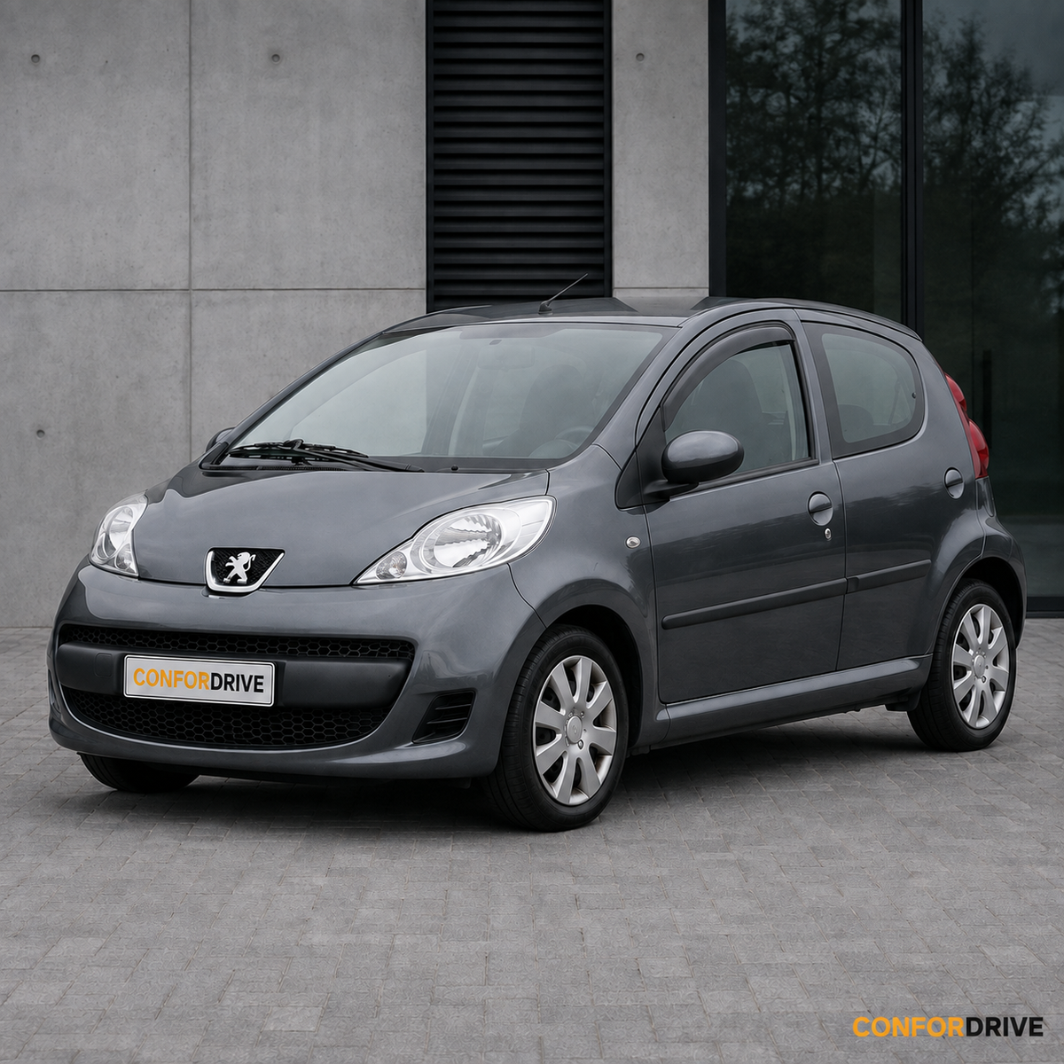 Peugeot 107 2005-2012, 5 portas com chuventos dianteiros CONFORDRIVE