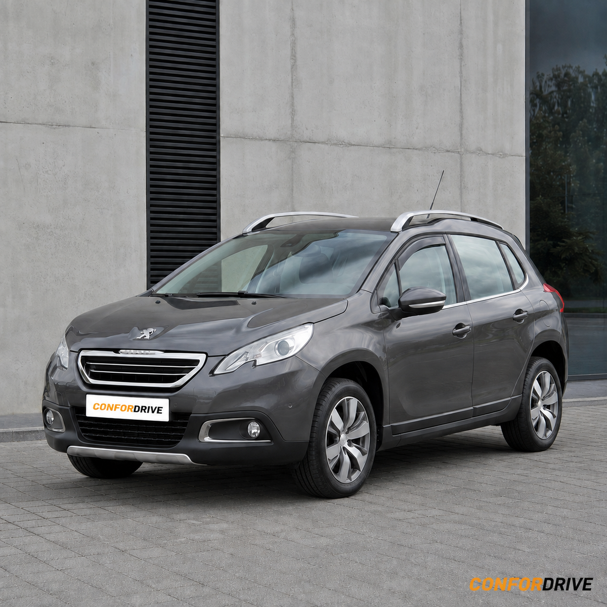 Peugeot 2008 2013-2019, 5 portas com chuventos dianteiros CONFORDRIVE