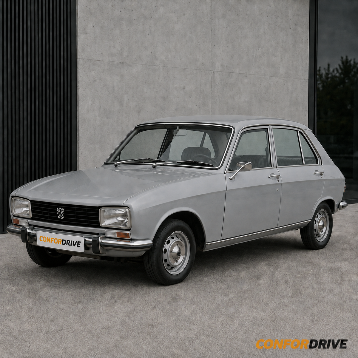 Peugeot 204 Hatch 1965-1976, 4 portas com chuventos dianteiros CONFORDRIVE