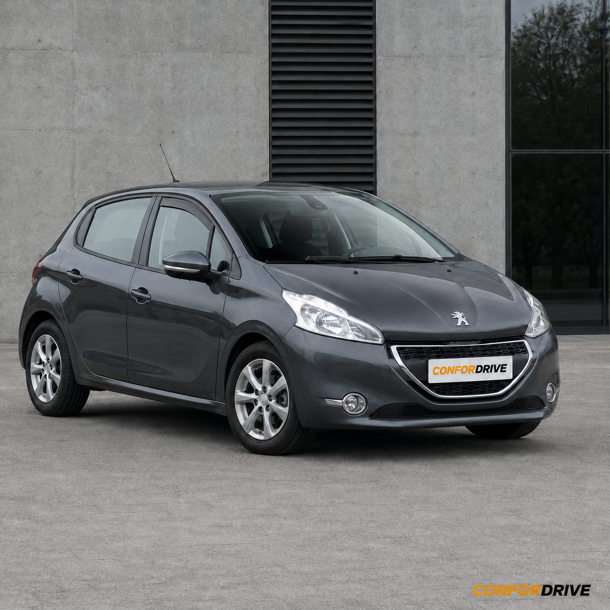 Peugeot 208 2012-2019, 5 portas com chuventos dianteiros CONFORDRIVE
