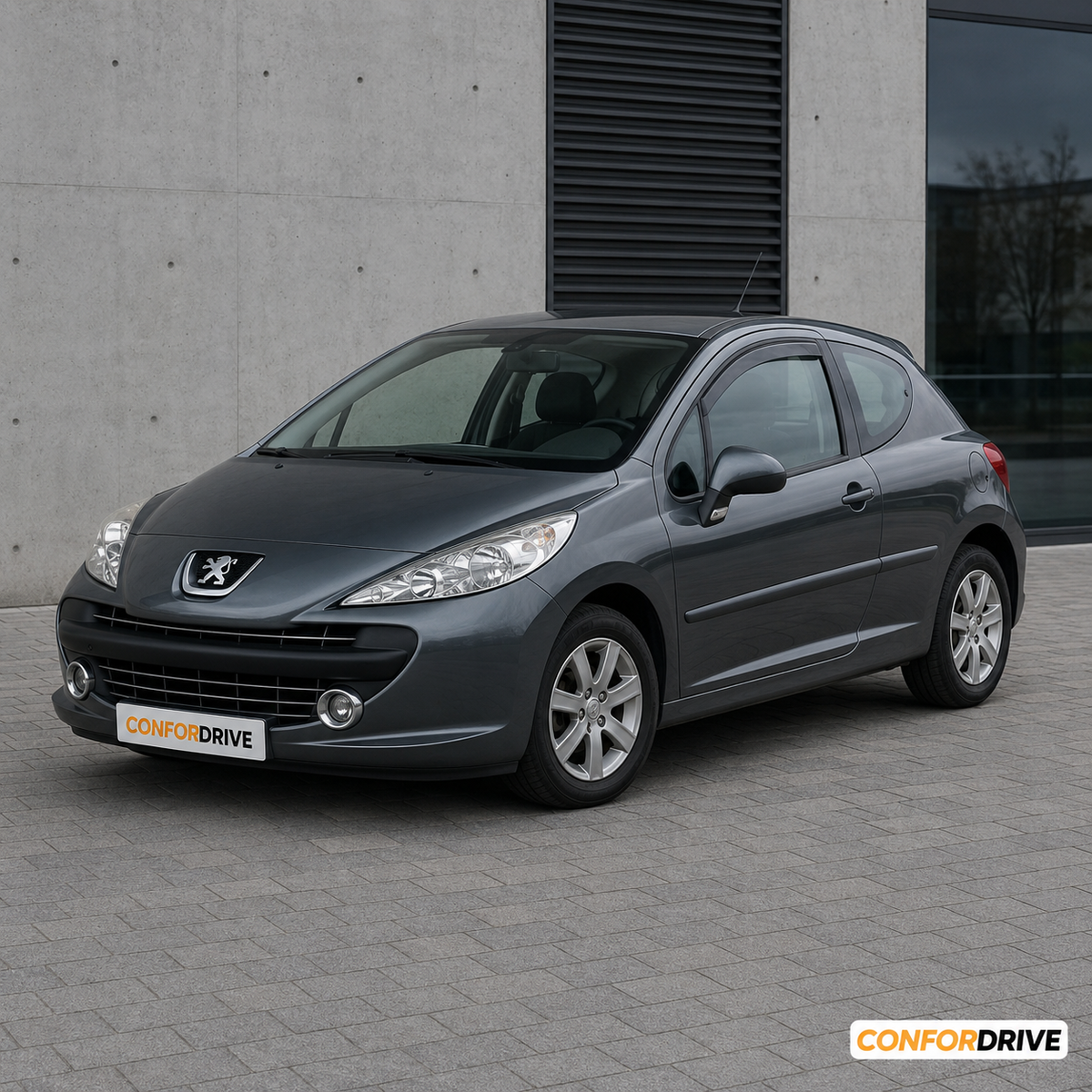 Peugeot 308 2007-2013, 3 portas com chuventos dianteiros CONFORDRIVE