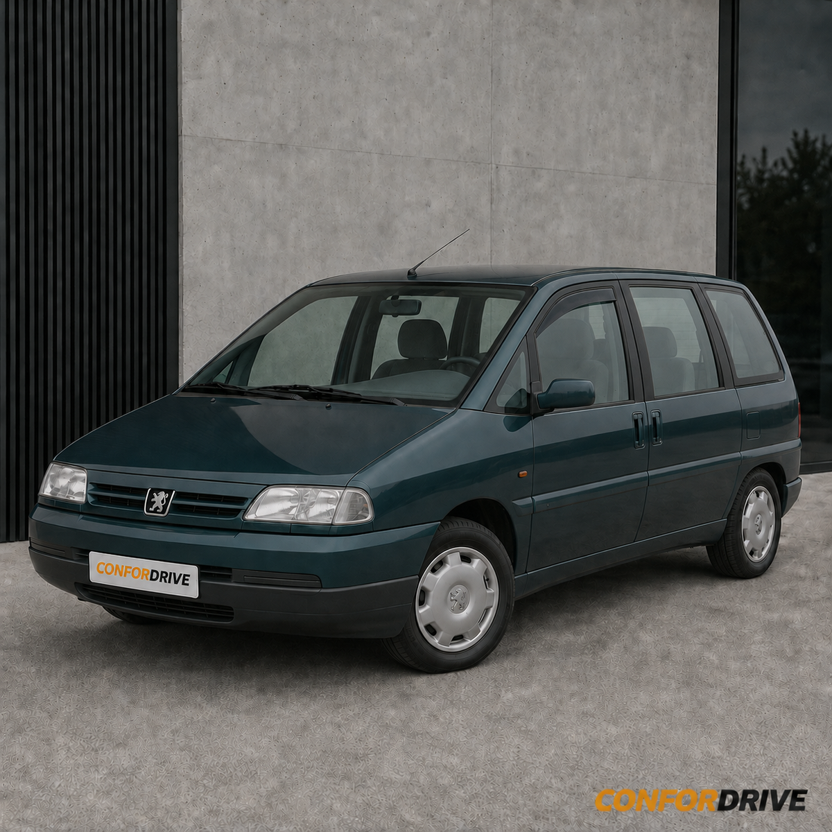 Peugeot 806 1994-2002, 5 portas com chuventos dianteiros CONFORDRIVE