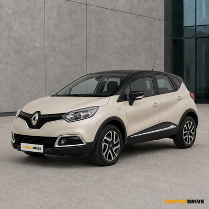 Renault Captur 2013-2019 com chuventos interiores nas portas da frente