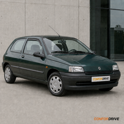 Renault Clio I 1991-1998 de 3 portas com chuventos interiores dianteiros CONFORDRIVE