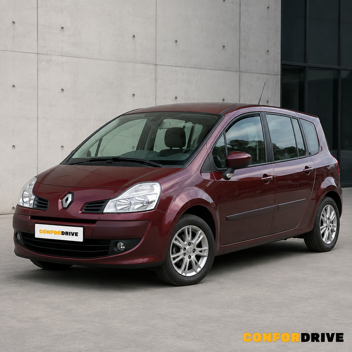 Renault Grand Modus 2008-2012 com chuventos dianteiros CONFORDRIVE