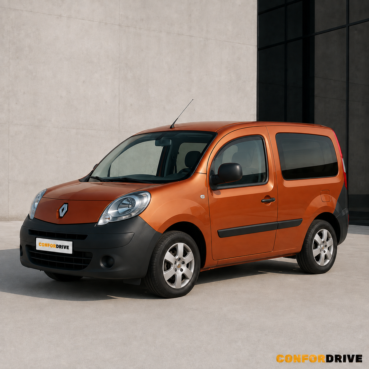 Renault Kangoo Be Bop 2009-2013 com chuventos interiores dianteiros CONFORDRIVE