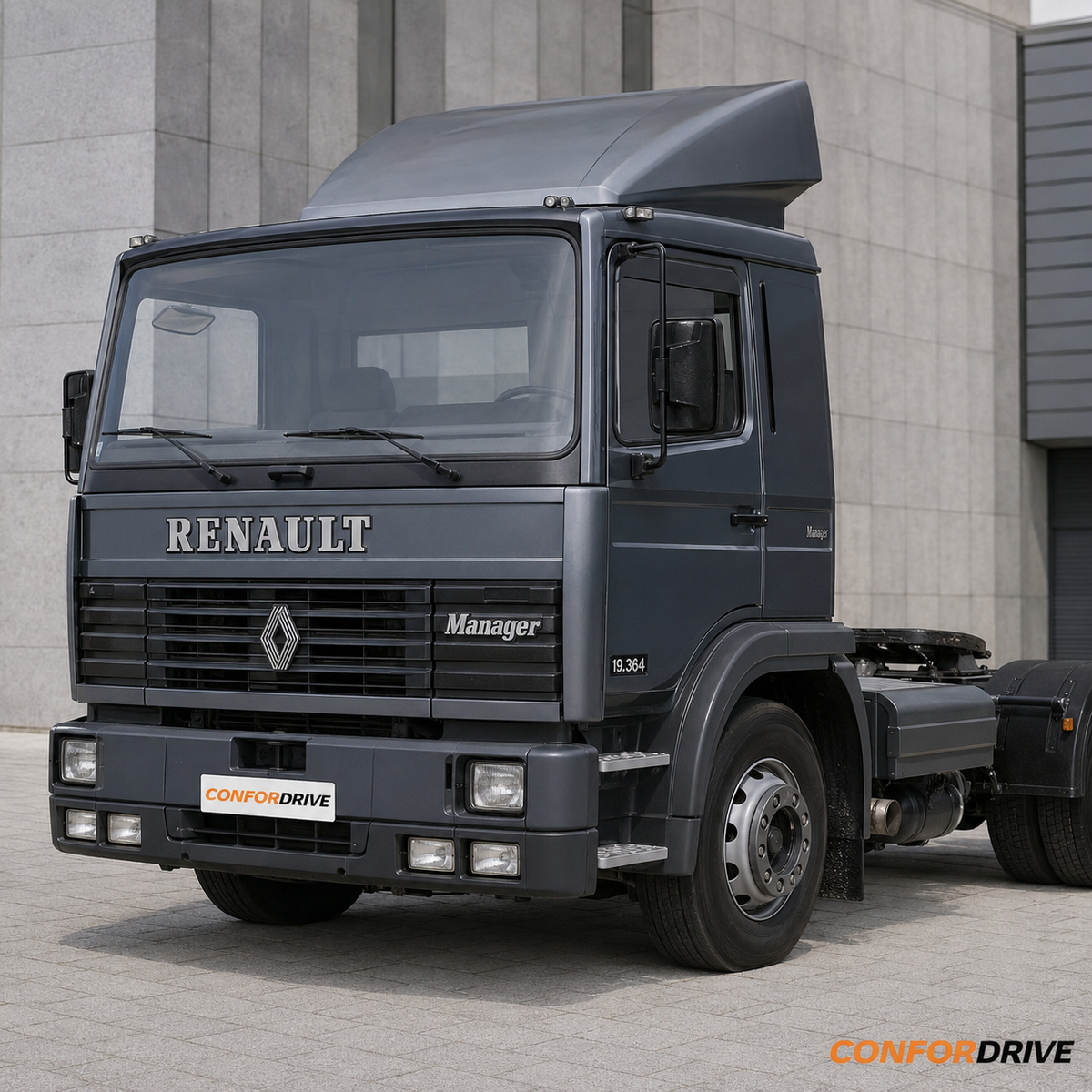 Renault Manager com chuventos interiores nas portas da frente CONFORDRIVE