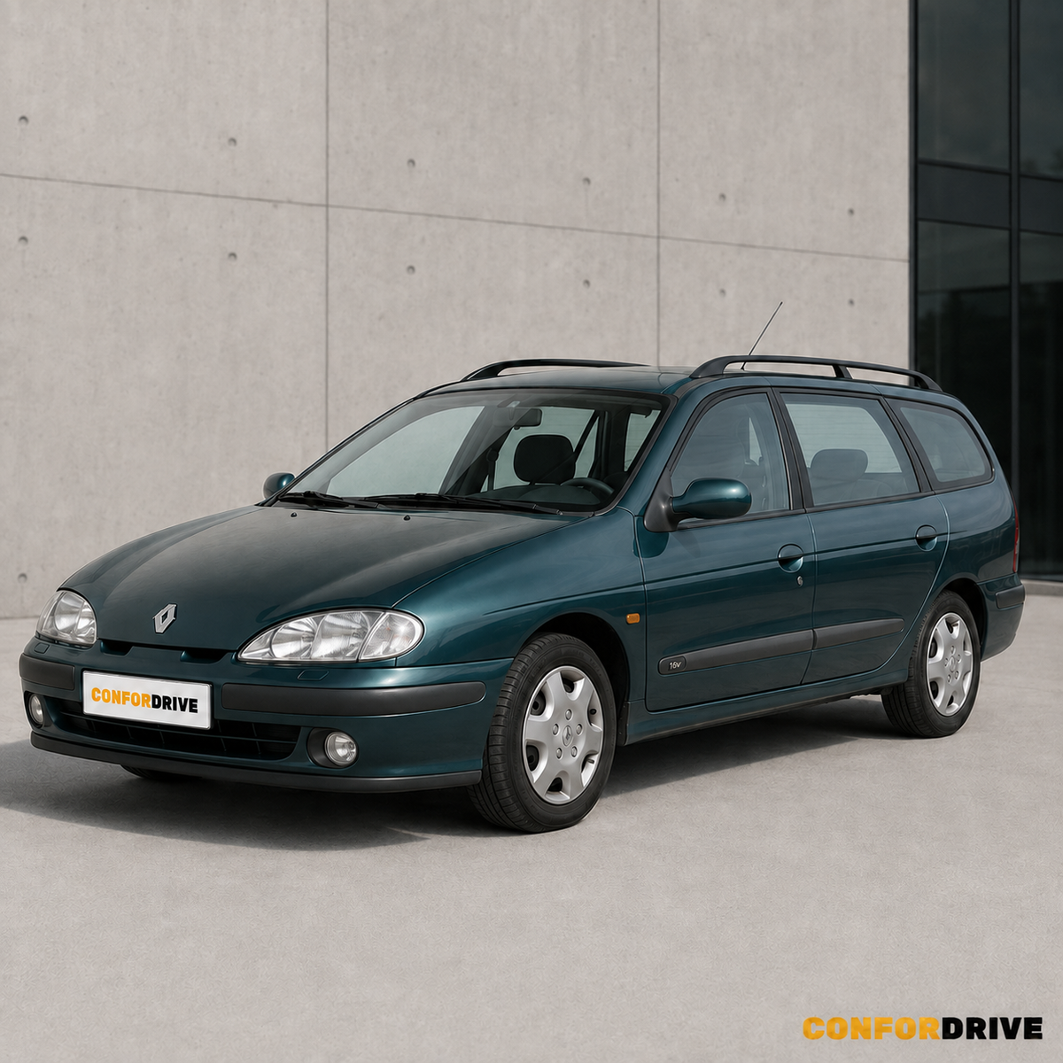 Renault Megane I Break 1996-2002 com chuventos interiores dianteiros CONFORDRIVE