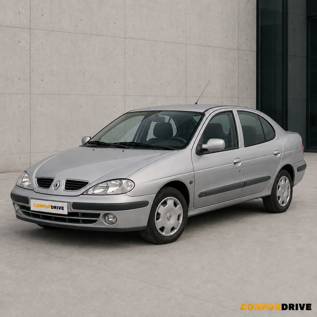 Renault Megane I Classic 1996-2002 com chuventos interiores dianteiros CONFORDRIVE