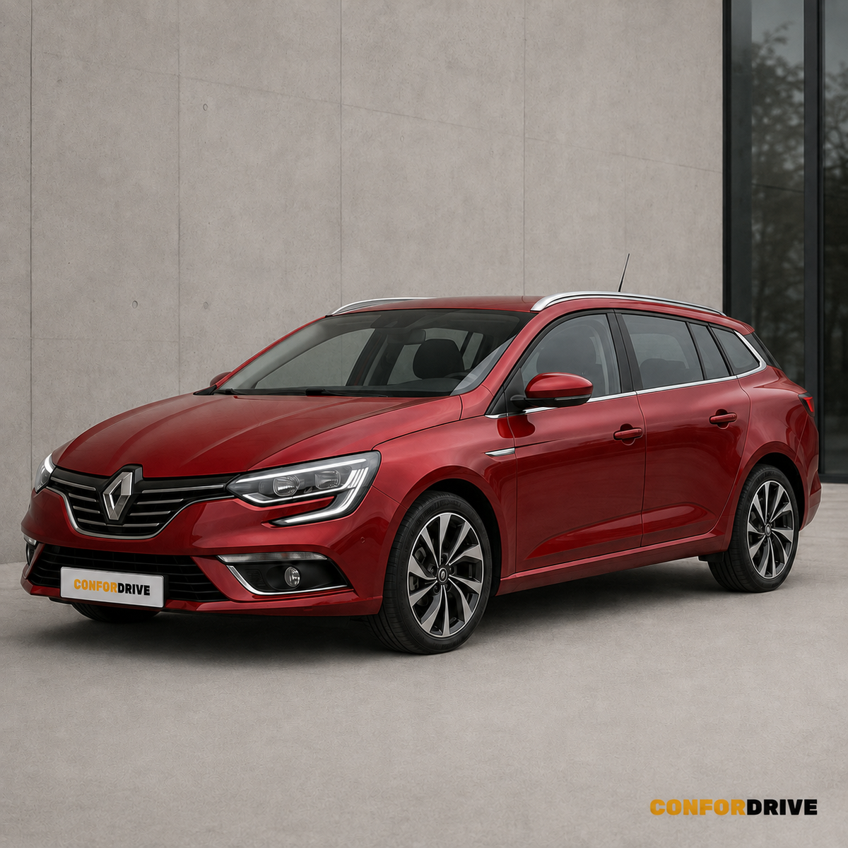 Renault Megane IV Grandtour 2016 em diante com chuventos interiores dianteiros CONFORDRIVE